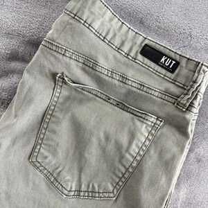 KUT FROM THE KLOTH Women's Olive Green Skinny Pants Size 14‎